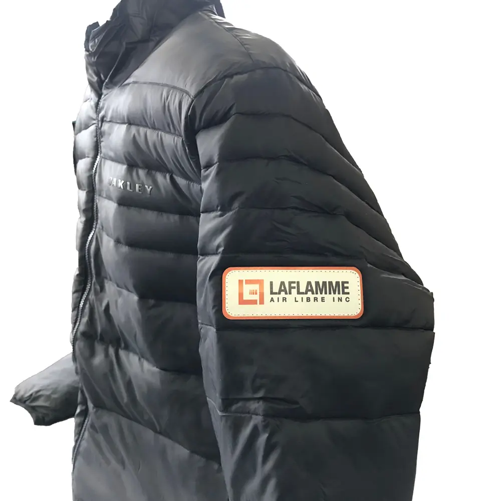 Patch sample on jacket