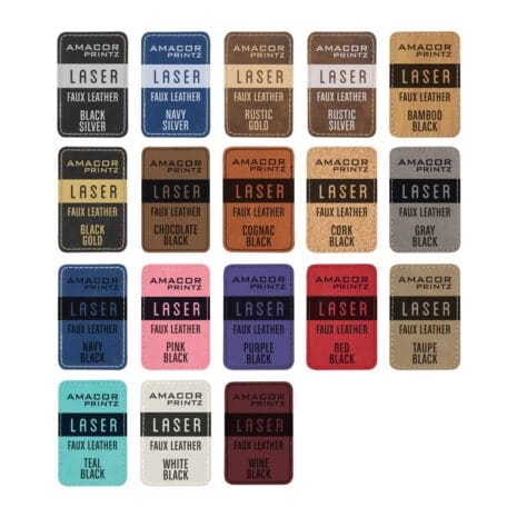 Laser Faux Leather Styles Laser Faux Leather Styles