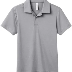 Team 365 Youth Zone Sonic Heather Performance Polo